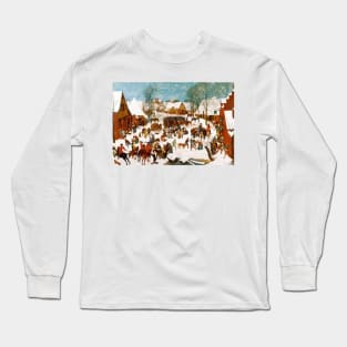 Massacre of the Innocents by Pieter Bruegel the Elder Long Sleeve T-Shirt